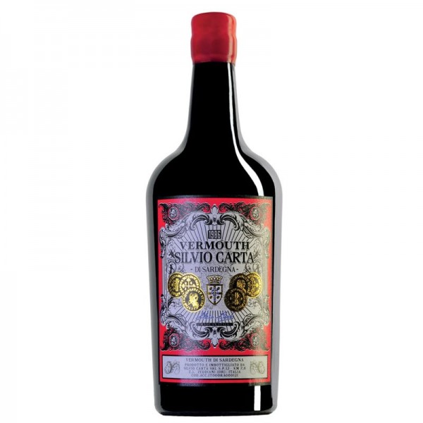 Vermouth Silvio Carta Di Sardegna Rosso cl75