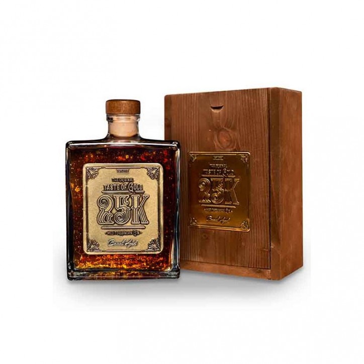 25K Barrel Aged Mediterranean Gin cl50 Astuccio in Legno 25K Barrel Aged Mediterranean Gin cl50 Astuccio in Legno
