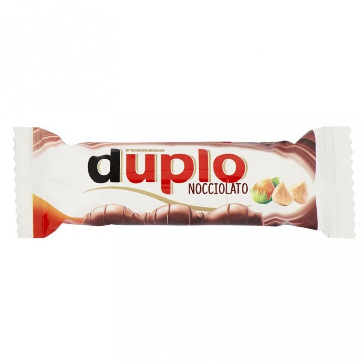 Ferrero Kinder Duplo 26gr Confezione da 24 Snack Ferrero Kinder Duplo 26gr Confezione da 24 Snack
