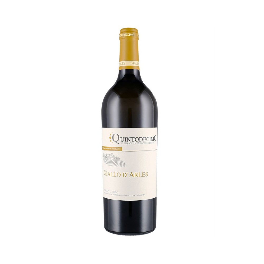 Quintodecimo Giallo D'Arles Greco di Tufo DOCG cl75