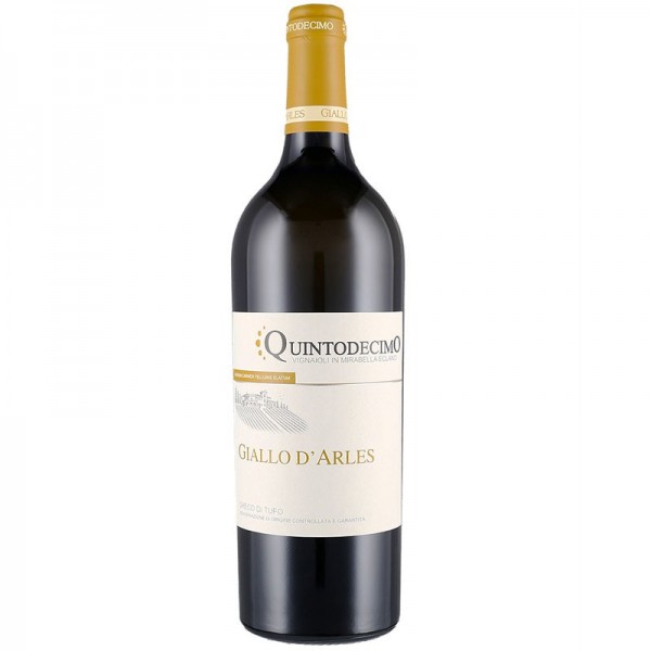 Quintodecimo Giallo D'Arles Greco di Tufo DOCG cl75