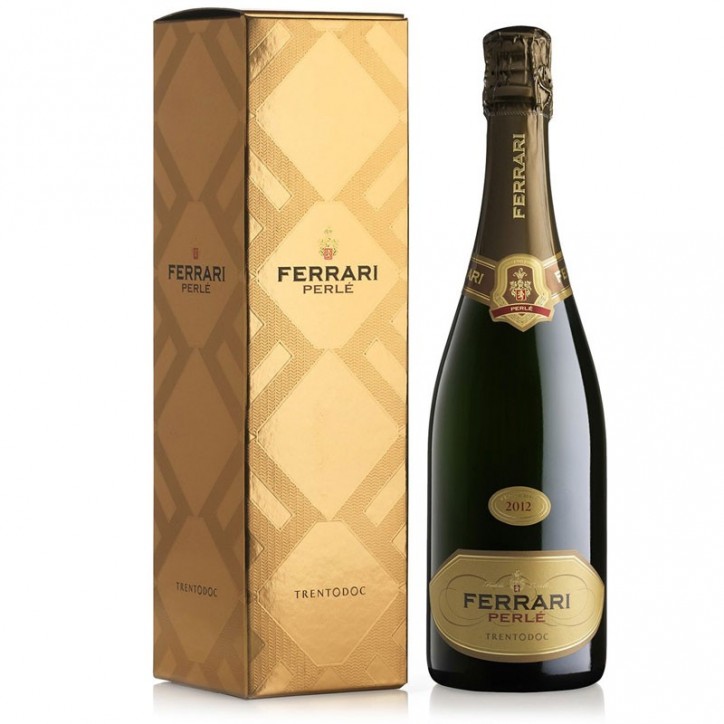 Ferrari Brut Perle Trento DOC cl75 Astucciato Ferrari Brut Perle Trento DOC cl75 Astucciato
