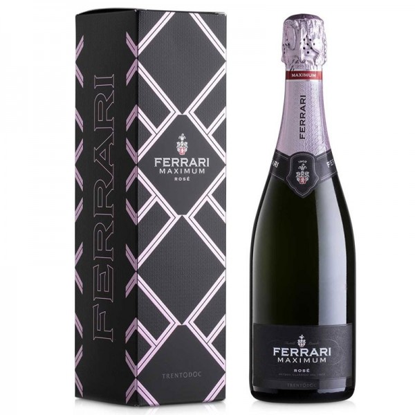Ferrari Maximum Rosè Trento DOC cl75 Astucciato