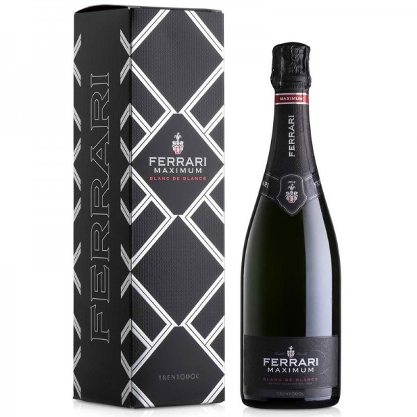 Ferrari Maximum Brut Blanc de Blancs Trento DOC cl75 Astucciato