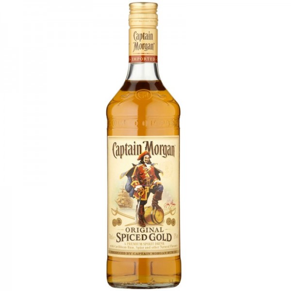 Rum Captain Morgan Spiced Gold 1 Litro