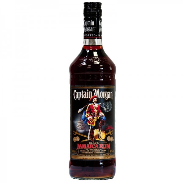 Rum Captain Morgan Black Jamaica 1 Litro