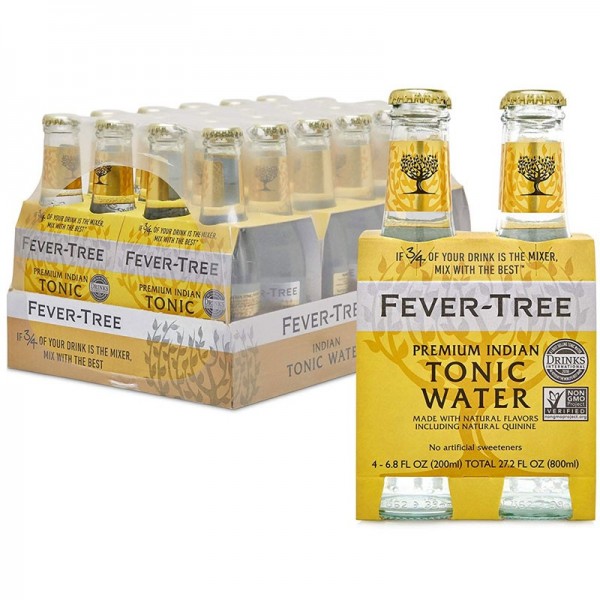 Fever Tree Premium Indian Tonic Water cl20 x24 Bottigline