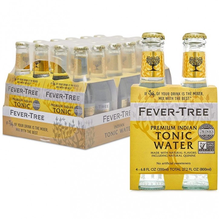 Fever Tree Premium Indian Tonic Water cl20 x24 Bottigline Fever Tree Premium Indian Tonic Water cl20 x24 Bottigline