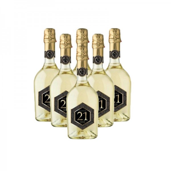 21 Cuvee Millesimato Extra Dry cl75 Confezione da 6 Bottiglie