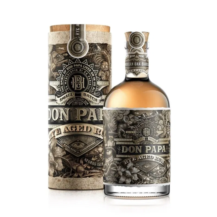 Don Papa Rye Aged Rum Small Batch Limited Edition cl70 Don Papa Rye Aged Rum Small Batch Limited Edition cl70