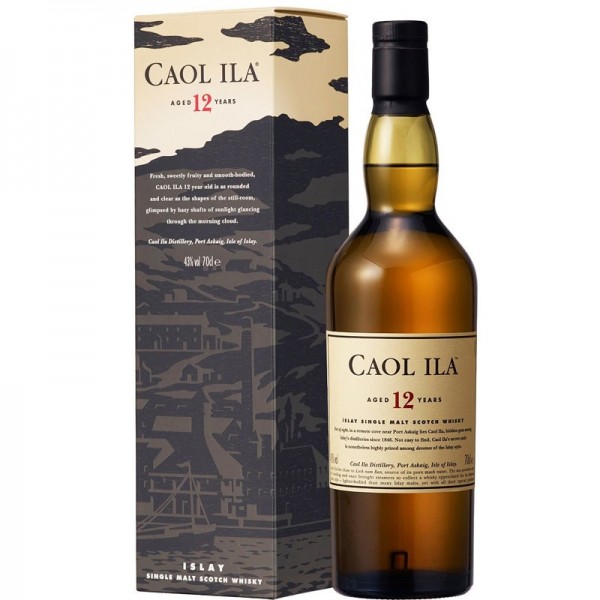 Whisky Caol Ila 12y Single Malt cl70 Astucciato