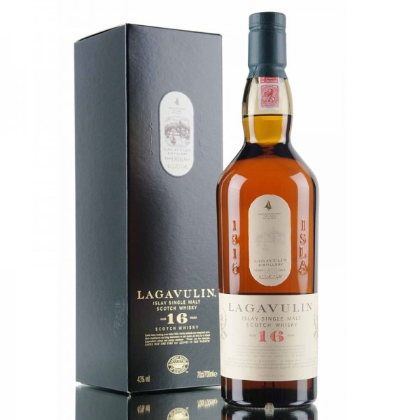 Whisky Lagavulin Islay Single Malt Scotch Whisky 16y cl70 Astucciato