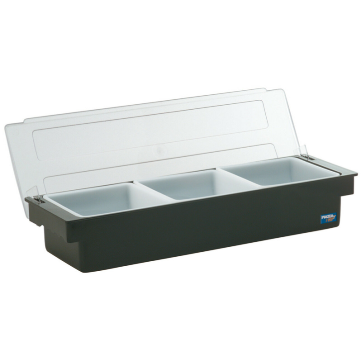 Piazza Portacondimenti in Plastica 3 Vaschette