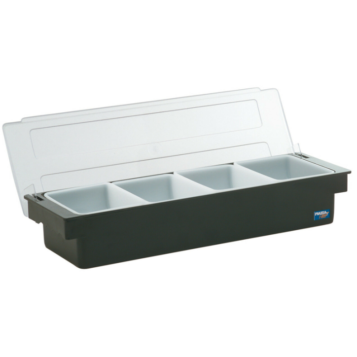 Piazza Portacondimenti in Plastica 4 Vaschette