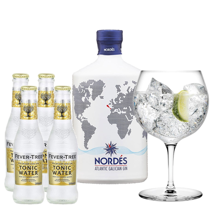 Gin Tonic Nordes Pack: Nordes cl70 & 4 Fever - Tree Tonica cl20 Gin Tonic Nordes Pack: Nordes cl70 & 4 Fever - Tree Tonica cl20