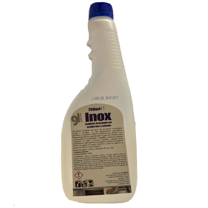 Dalkem Inox Lucidante Detergente per Acciaio Inox 750ml Dalkem Inox Lucidante Detergente per Acciaio Inox 750ml