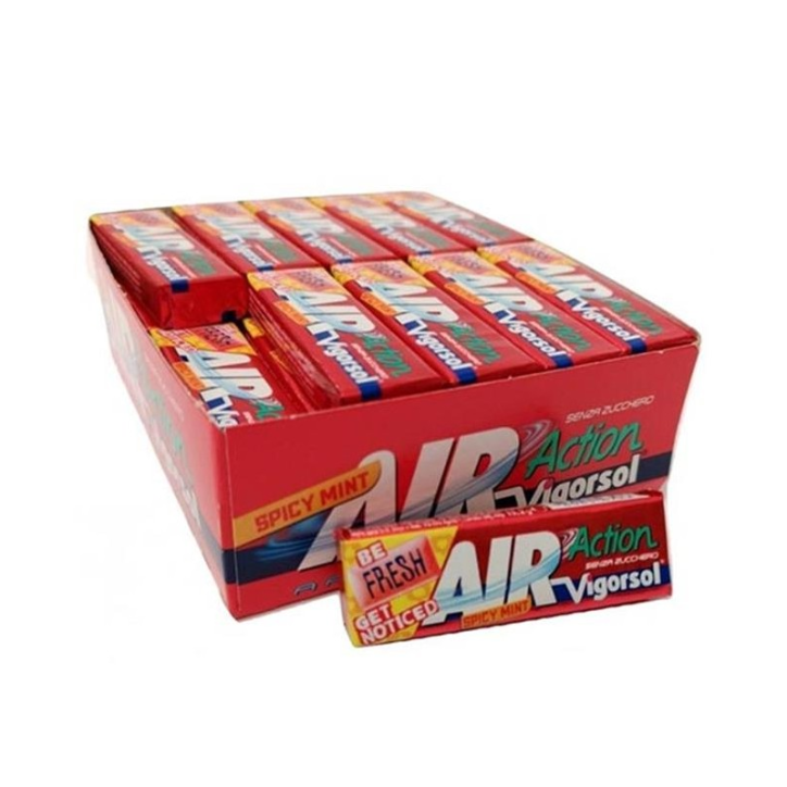 Gomme Air Vigorsol Action Spicy Mint 40 stick Gomme Air Vigorsol Action Spicy Mint 40 stick