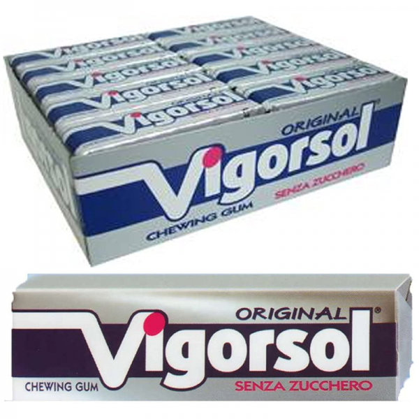 Vigorsol Original Chewing Gum Senza Zucchero 40 Stick