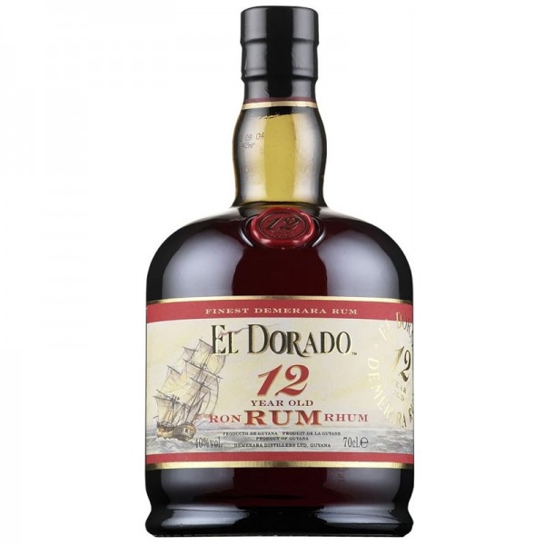 Rum El Dorado 12y cl70