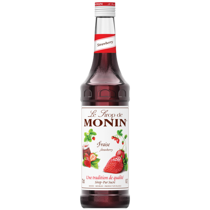 Monin Sciroppo Strawberry Fragola cl70