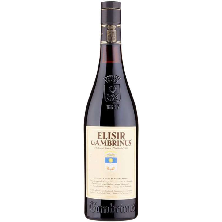 Elisir Gambrinus 2013 cl70 Liquore a Base di Vino Raboso Elisir Gambrinus 2013 cl70 Liquore a Base di Vino Raboso
