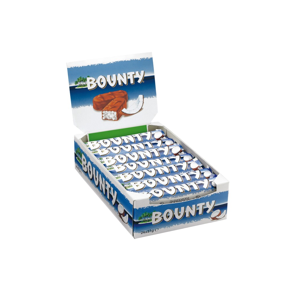 Bounty 57g T2 Confezione da 24 Snack