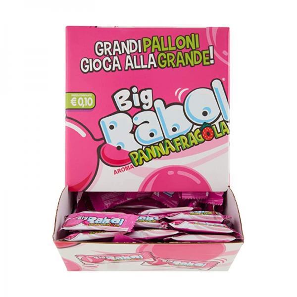 Big Babol gusto Panna e Fragola Mono 200 Pezzi