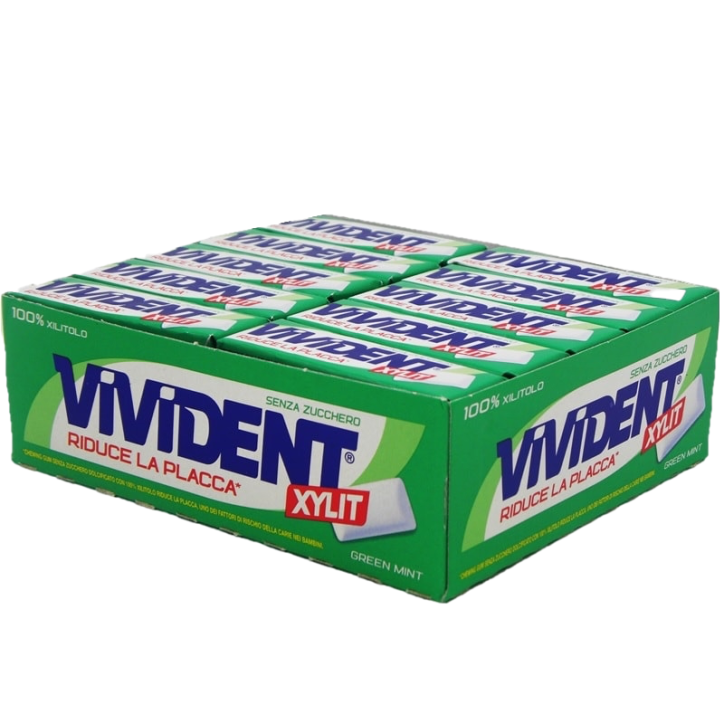 Vivident Xylit Green Mint 40 stick Vivident Xylit Green Mint 40 stick