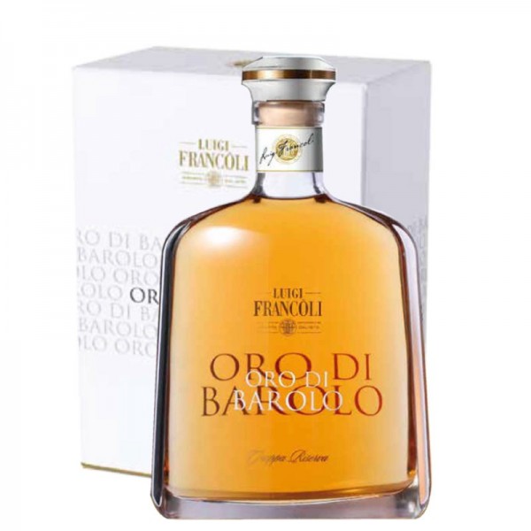 Grappa Luigi Francoli Riserva Oro di Barolo cl70 Astucciata