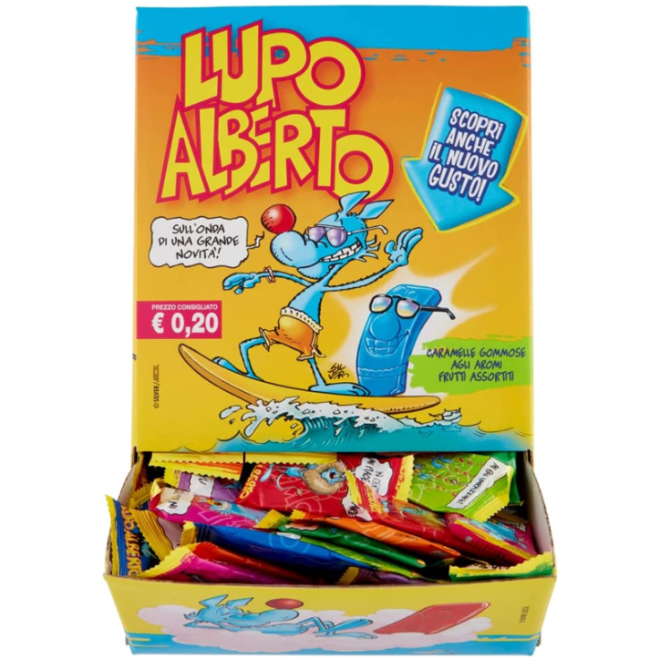 Lupo Alberto Caramelle Dispenser 200 Pezzi