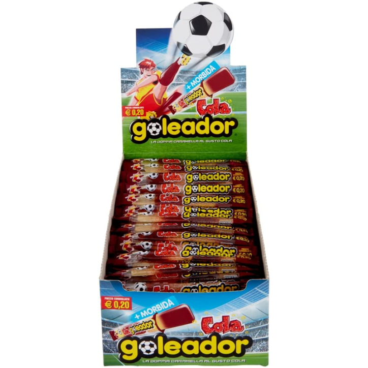 Goleador Gusto Cola Dispenser 200 Pezzi Goleador Gusto Cola Dispenser 200 Pezzi