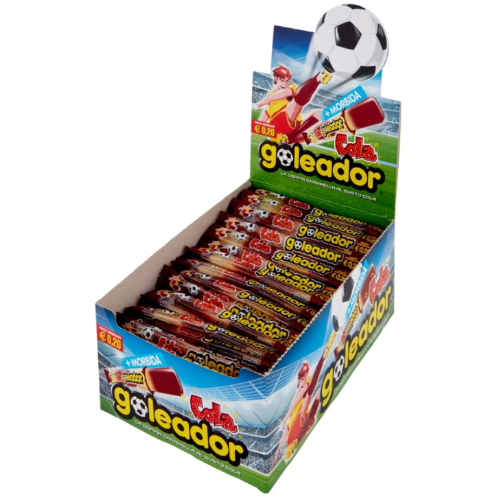Goleador Gusto Cola Dispenser 200 Pezzi Goleador Gusto Cola Dispenser 200 Pezzi