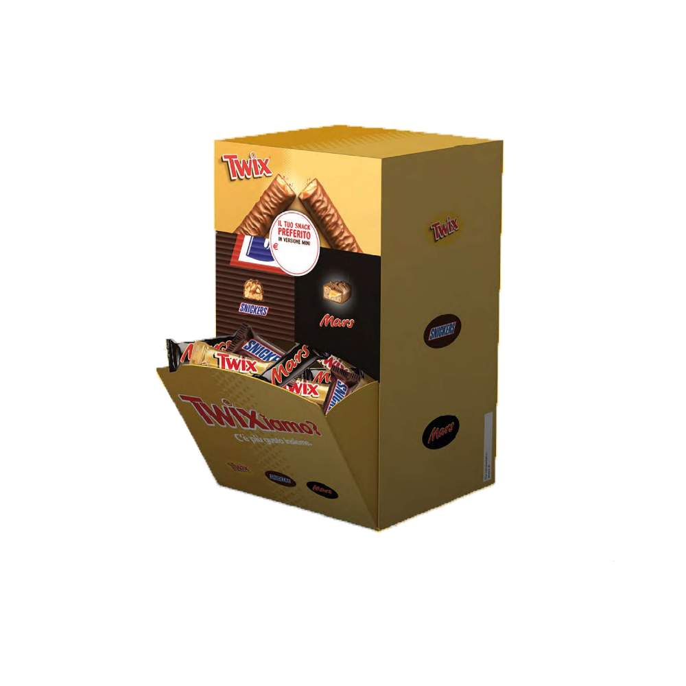 Twixiamo Box Misto Mini Mars Twix Snickers 2Kg