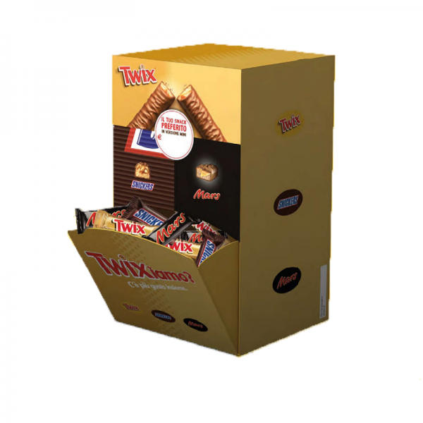 Twixiamo Box Misto Mini Mars Twix Snickers 2Kg