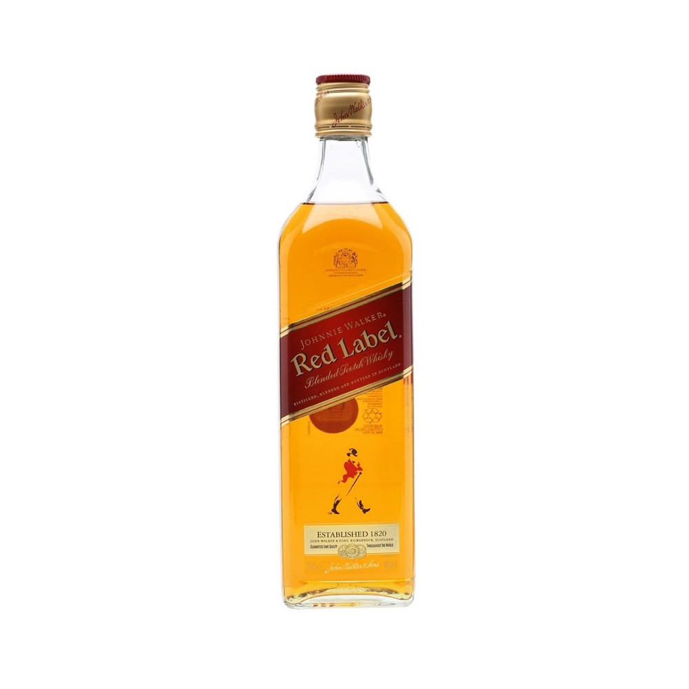 Whisky Johnnie Walker Red Label Old Scotch 1Litro