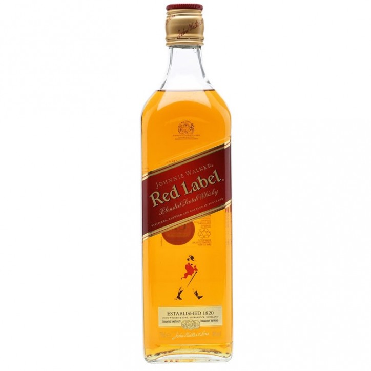 Whisky Johnnie Walker Red Label Old Scotch 1 Litro Whisky Johnnie Walker Red Label Old Scotch 1 Litro
