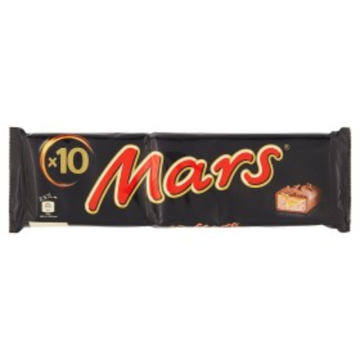 Mars 51g Confezione da 10 Snack