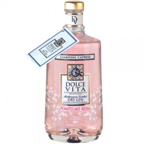 Dolce Vita Dry Gin Pompelmo Rosa cl70