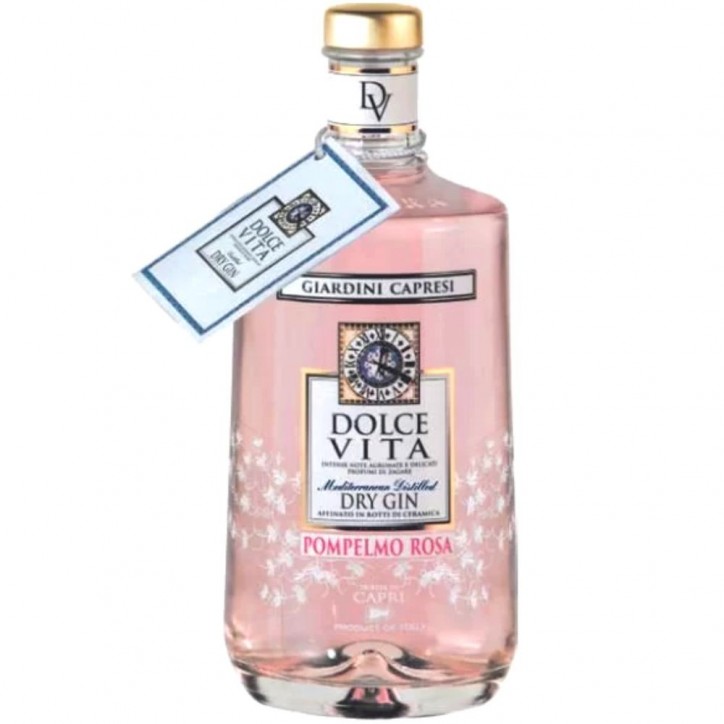 Dolce Vita Dry Gin Pompelmo Rosa cl70