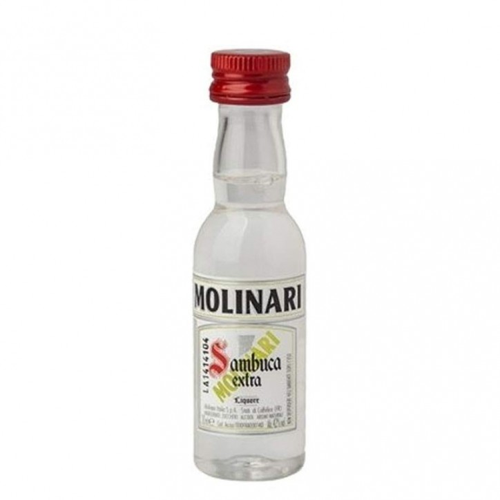 Sambuca Molinari cl3 Confezione da 50 Mignon Sambuca Molinari cl3 Confezione da 50 Mignon