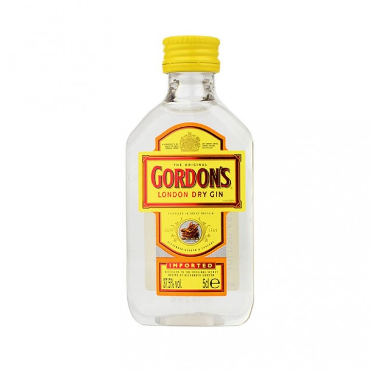 Gin Gordon's London Dry Gin cl5 Confezione da 12 Mignon Gin Gordon's London Dry Gin cl5 Confezione da 12 Mignon