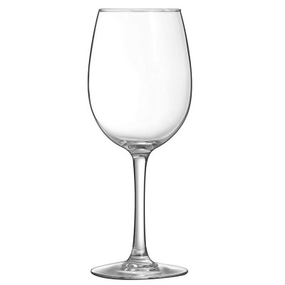 takestop® Bicchieri Bicchiere Acqua Diamond in Vetro 30cl Trasparente 6 Pezzi Bicchieri per Acqua Vino Rosso Bianco Bevande 