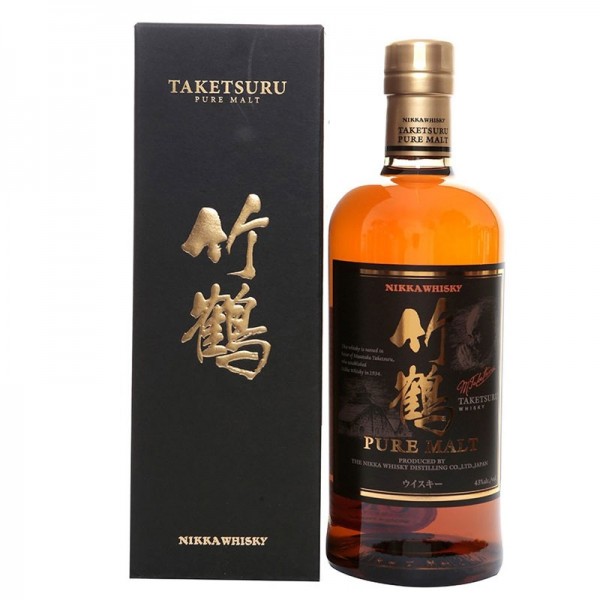 Whisky Taketsuru Pure Malt Nikka Whisky cl70 Astucciato