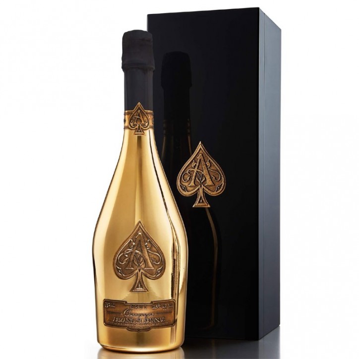 Champagne Armand De Brignac Brut Gold CL75 Astucciato