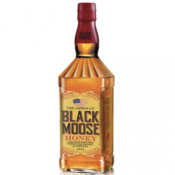 Whisky Black Moose Honey 1 Litro