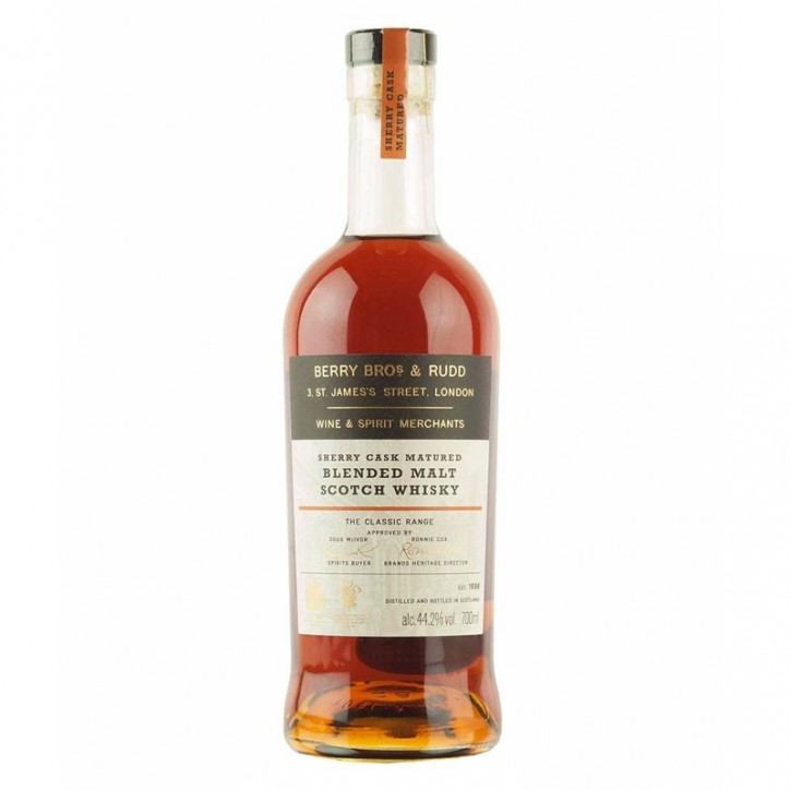Whisky Berry Bros & Rudd Sherry Cask cl70 Whisky Berry Bros & Rudd Sherry Cask cl70