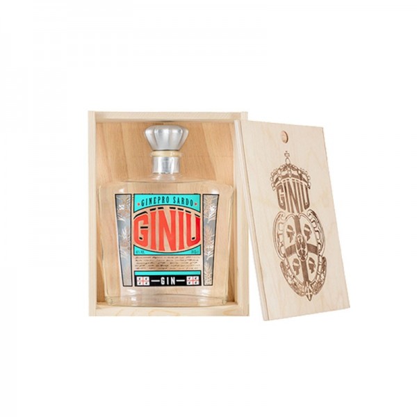Gin Giniu Ginepro Sardo cl70 Astuccio In Legno