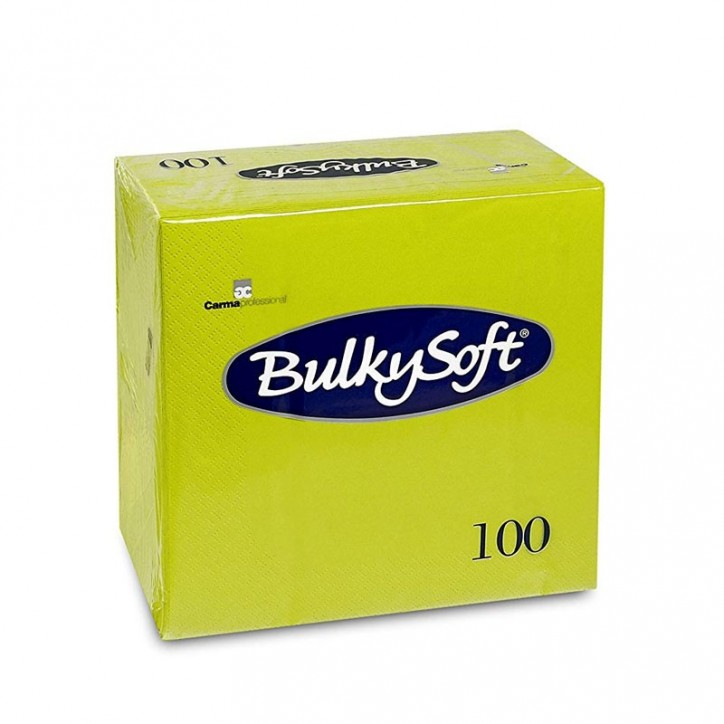 BulkySoft Tovagliolino Verde cm24x24 BulkySoft Tovagliolino Verde cm24x24