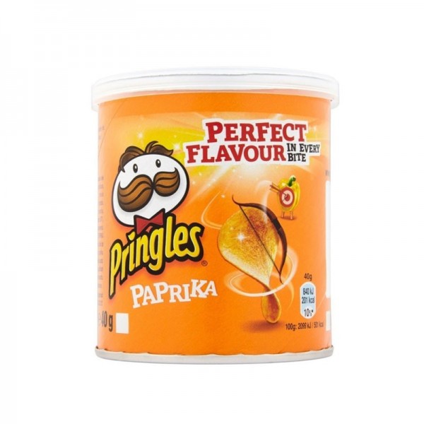 Pringles Paprika 40gr Confezione da 12 Snack