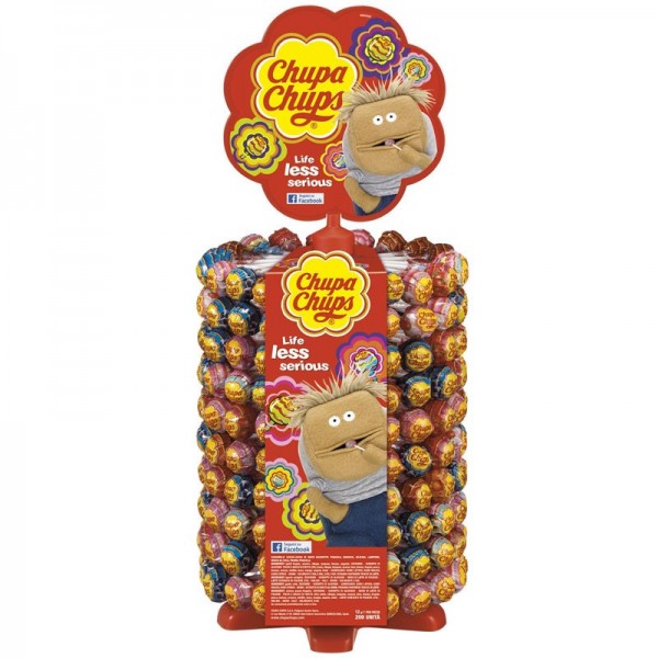 Chupa Chups Gusti Assortiti 200 Pezzi